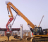 強力な掘削機 積み木 駆動 ブームシート Q355B 20-70 トン